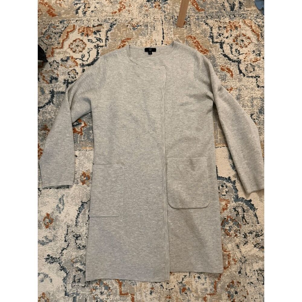 J.Crew Coatigan Cotton-Wool Blend